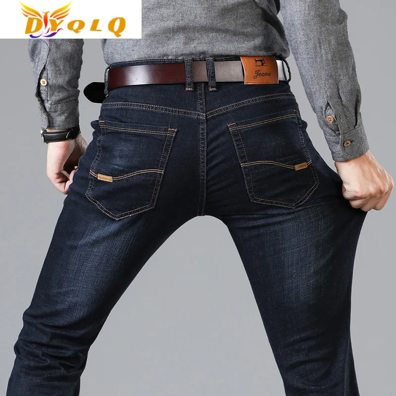 Regular Fit Jeans Business Casual Stretch Denim Trousers Men's Brand Trousers 2022 Classic Men's Black Blue
Regular Fit Jeans Business Casual Stretch Denim Trousers Men's Brand Trousers 2022 Classic Men's Black Blue