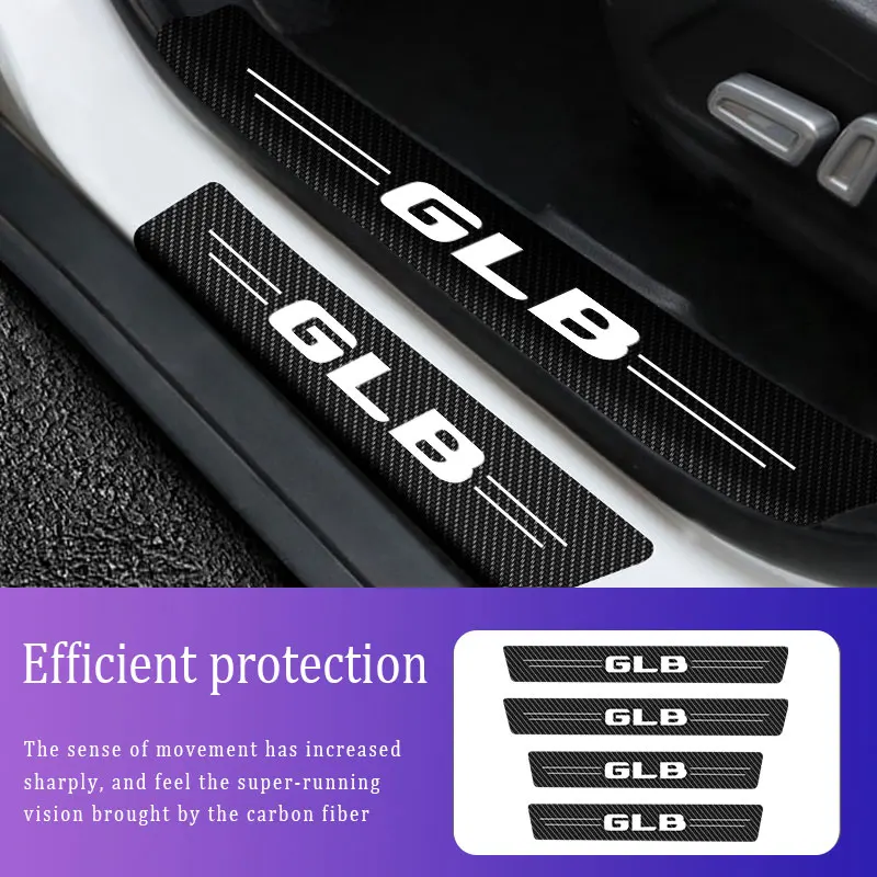 4x Sill Protector Stickers Scuff Plate Carbon Fiber For Mercedes Benz GLB Logo Anti Scratch Stickers Car Door Thresh
4x Sill Protector Stickers Scuff Plate Carbon Fiber For Mercedes Benz GLB Logo Anti Scratch Stickers Car Door Thresh