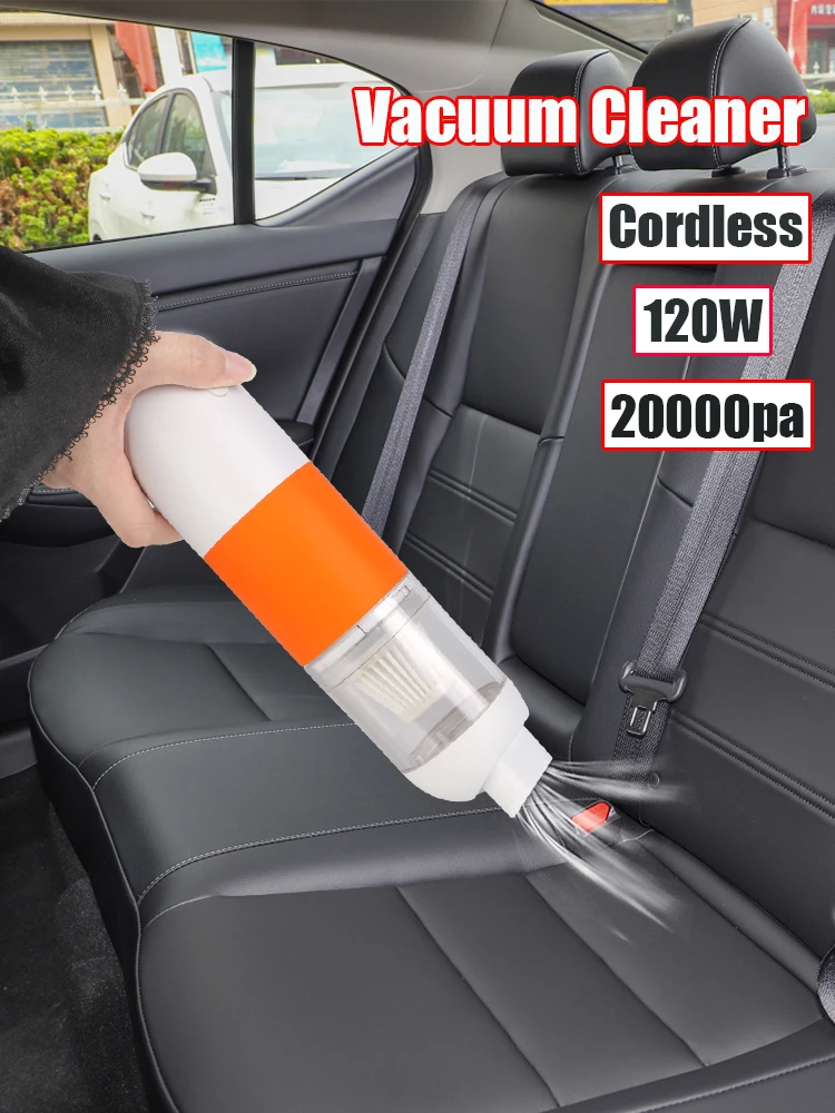 20000Pa 120W Cordless Vacuum Cleaner Caravan Car Interior Seat Dashboard Washer Nozzles Strong Cyclone Suction Wireless Device
20000Pa 120W Cordless Vacuum Cleaner Caravan Car Interior Seat Dashboard Washer Nozzles Strong Cyclone Suction Wireless Device