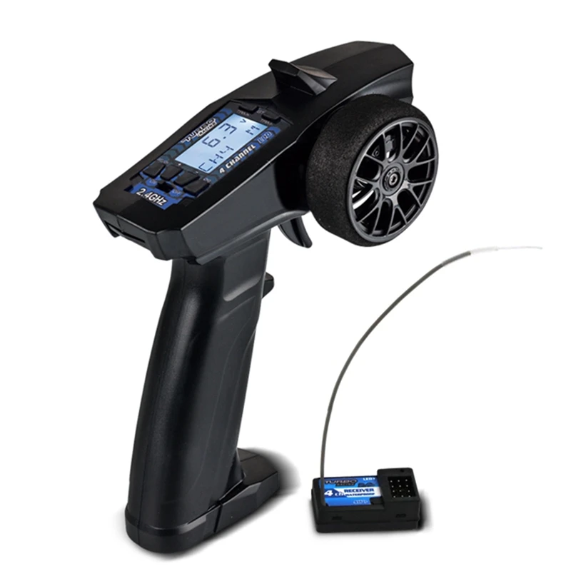 Turbo Racing 2.4G 4CH Remote System Lcd Display Radio Transmitter Remote Control With Receiver For RC Car Auto Boat 
Turbo Racing 2.4G 4CH Remote System Lcd Display Radio Transmitter Remote Control With Receiver For RC Car Auto Boat