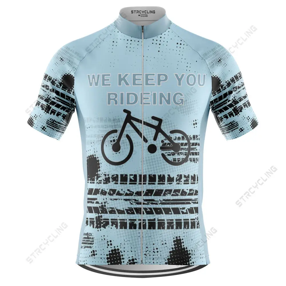WE KEEP YOU RIDING Pro Cycling Jersey Breathable Bicycle Clothing Quick-drying Bike Wear Clothes Shirt Tops
WE KEEP YOU RIDING Pro Cycling Jersey Breathable Bicycle Clothing Quick-drying Bike Wear Clothes Shirt Tops