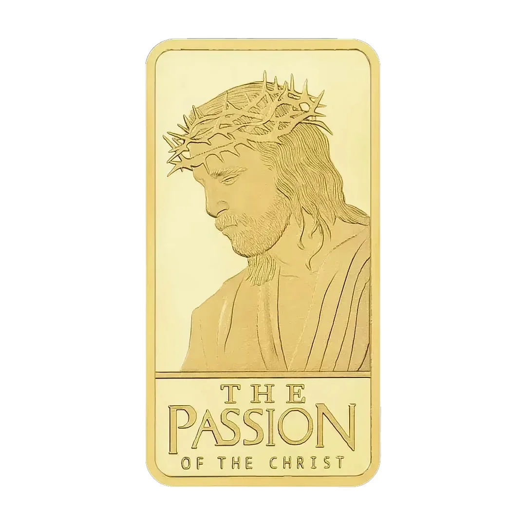 Коллекционная позолоченная монета "Иисус Открытия"
Коллекционная позолоченная монета "Иисус Открытия"