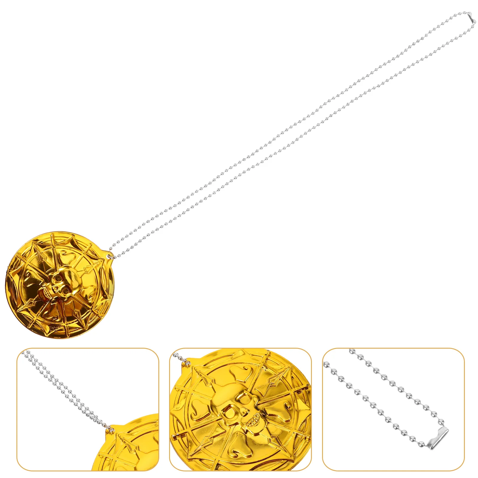 Chic Necklace Women Retro Jewelry Ornaments Decors Locket Punk Long Props Necklaces
Chic Necklace Women Retro Jewelry Ornaments Decors Locket Punk Long Props Necklaces