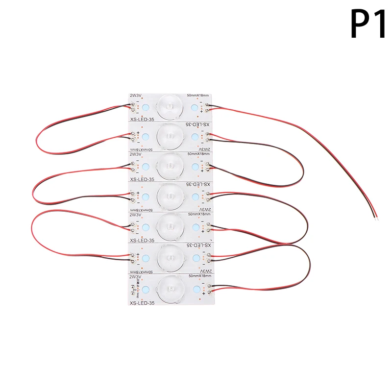 NCVHRT светодиодная лента для подсветки телевизора 7 шт. 3В/6В
NCVHRT светодиодная лента для подсветки телевизора 7 шт. 3В/6В