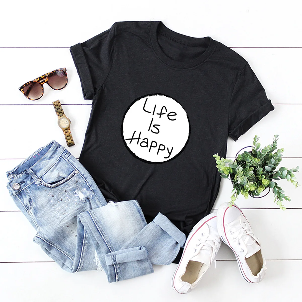 Europe and the United States hot slim casual large size short sleeve women's T-shirt casual fashion collar girls T-shirt
Europe and the United States hot slim casual large size short sleeve women's T-shirt casual fashion collar girls T-shirt