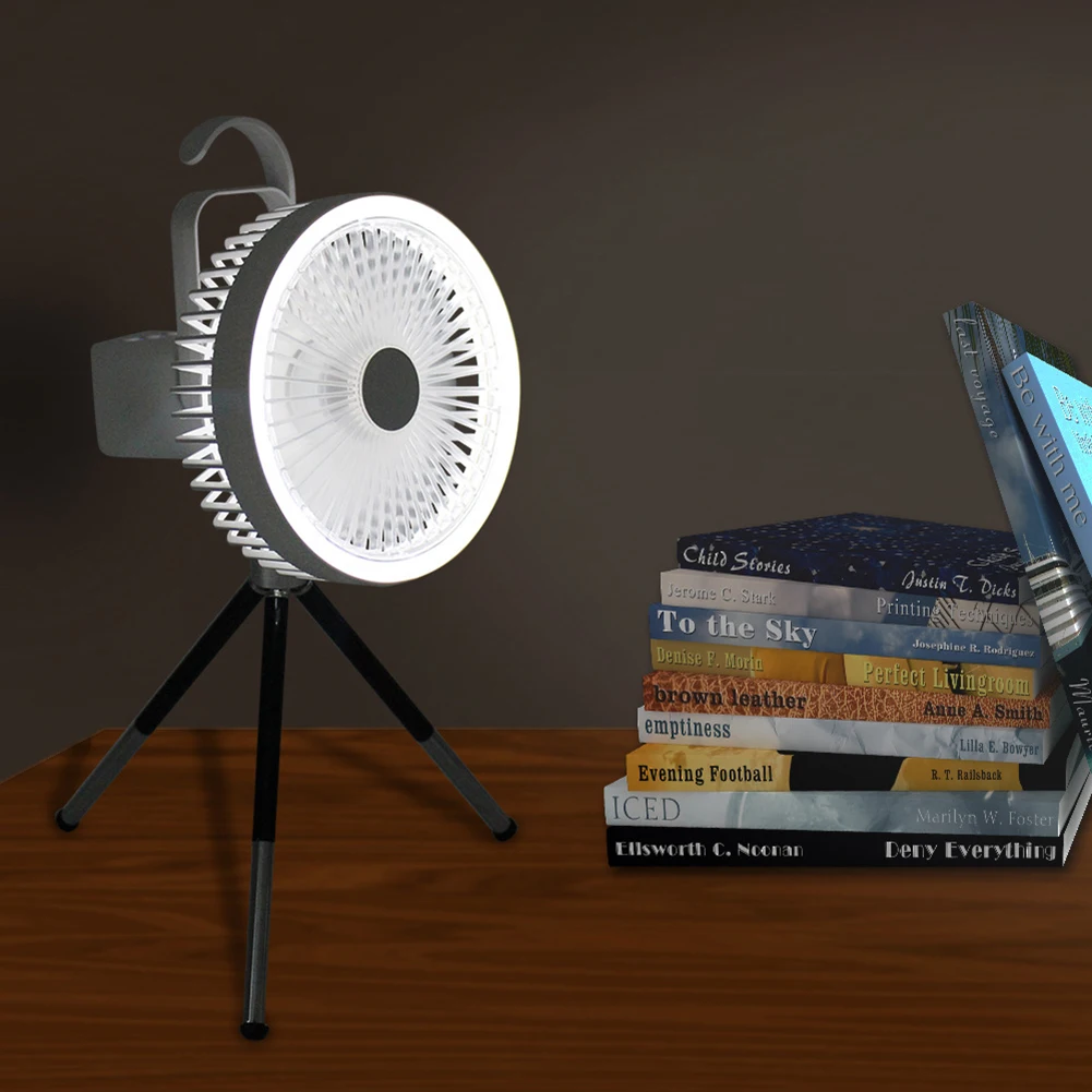 Portable Camping Fan 3-speed 4000mAh Floor Tripod Fan with Hook Lighting Electric Fan Night Light for Home Camping Picnic Hiking
Portable Camping Fan 3-speed 4000mAh Floor Tripod Fan with Hook Lighting Electric Fan Night Light for Home Camping Picnic Hiking