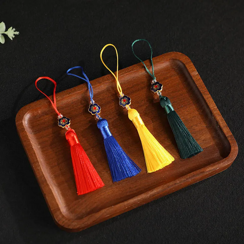 2/5Pcs 6CM Craft Tassels Plum Blossom Tassels Handmade Imitation Silk Tassels with Hanging Loop for DIY Craft Jewelry Making
2/5Pcs 6CM Craft Tassels Plum Blossom Tassels Handmade Imitation Silk Tassels with Hanging Loop for DIY Craft Jewelry Making