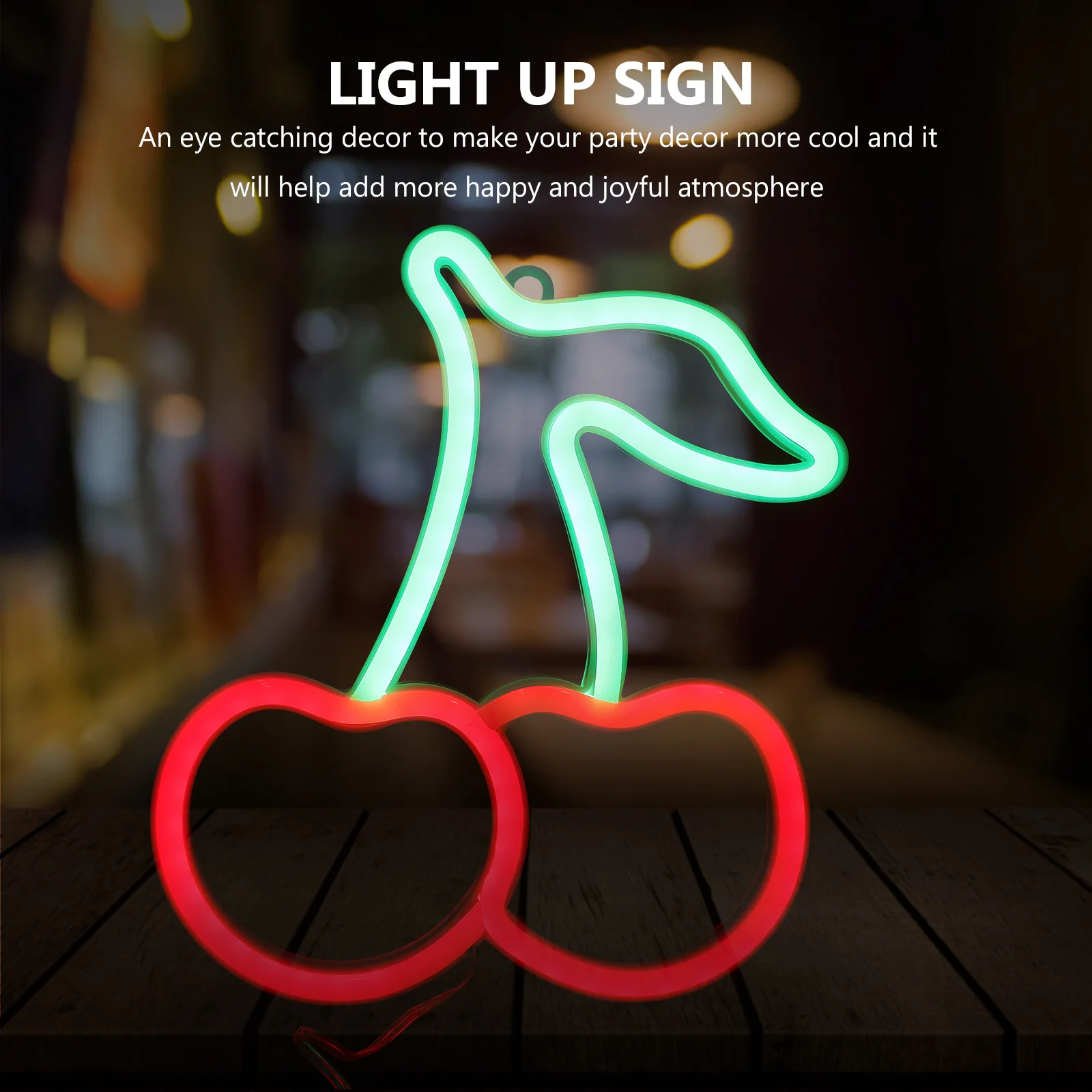 LED Neon Sign Cherry Neon Sign Lamp Operated Neon Light Home Party Ornament
LED Neon Sign Cherry Neon Sign Lamp Operated Neon Light Home Party Ornament