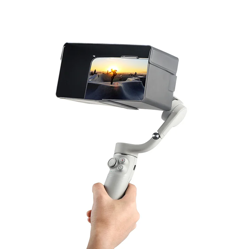 foldable portable Osmo Sunshade Mobile Phone Sun Shade Anti-glare Hood For DJI Osmo OM 5 / OM 4 / OM4 SE Accessories
foldable portable Osmo Sunshade Mobile Phone Sun Shade Anti-glare Hood For DJI Osmo OM 5 / OM 4 / OM4 SE Accessories
