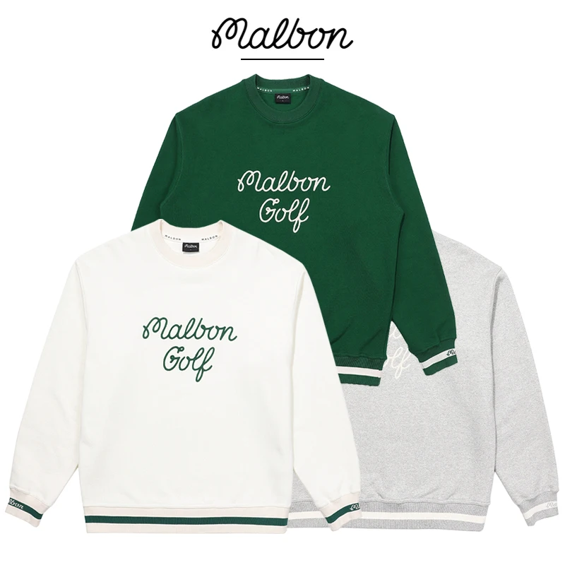 2022 Men Casual Round Neck MALBON Golf Pullover Basic Letter Embroidery Loose Golf Sweater Autumn Thick Golf Clothing
2022 Men Casual Round Neck MALBON Golf Pullover Basic Letter Embroidery Loose Golf Sweater Autumn Thick Golf Clothing
