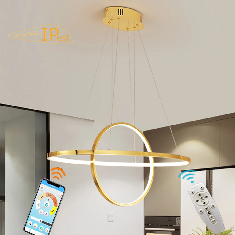 IPesl Modern Led Ring Chandeliers For Living Room Dining Room Gold/Chrome Plating Study Kitchen Ceiling Chandelier Lighting
IPesl Modern Led Ring Chandeliers For Living Room Dining Room Gold/Chrome Plating Study Kitchen Ceiling Chandelier Lighting