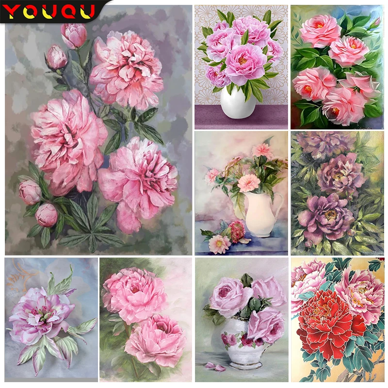 YOUQU Цветочная серия DIY, алмазная живопись, мозаика, вышивка, фотография, красивое настольное украшение, подарок
YOUQU Цветочная серия DIY, алмазная живопись, мозаика, вышивка, фотография, красивое настольное украшение, подарок