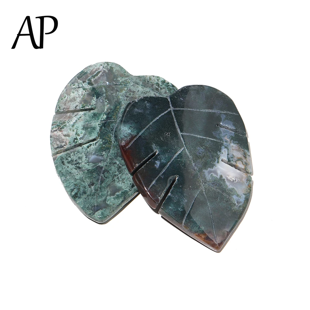 1PC Natural Crystal Leaves Carving Moss Agate Family Decoration Sculpture Energy Health Green Gem Gift DIY Pendant Gemstone
1PC Natural Crystal Leaves Carving Moss Agate Family Decoration Sculpture Energy Health Green Gem Gift DIY Pendant Gemstone