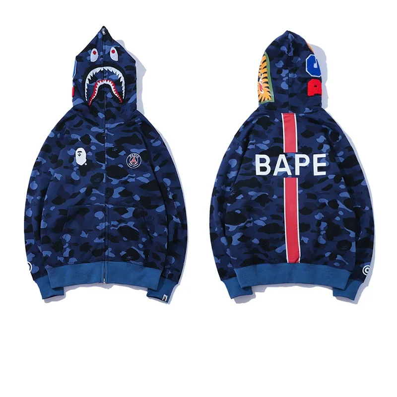 Autumn And Winter Tide Brand New Youth Joint Shark Camouflage Fleece Sweater Jacket Men's Brand Business Suit Jacket Street Jogg
Autumn And Winter Tide Brand New Youth Joint Shark Camouflage Fleece Sweater Jacket Men's Brand Business Suit Jacket Street Jogg