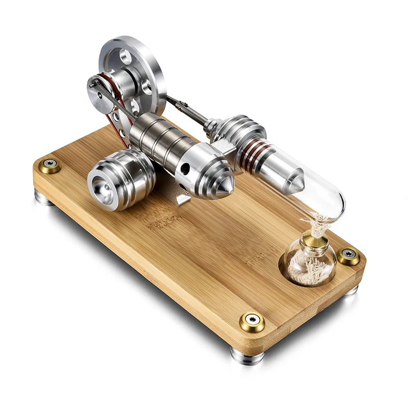 Single Cylinder Alloy Stirling Engine Motor Engine Model External Combustion Engine Gift Toy
Single Cylinder Alloy Stirling Engine Motor Engine Model External Combustion Engine Gift Toy