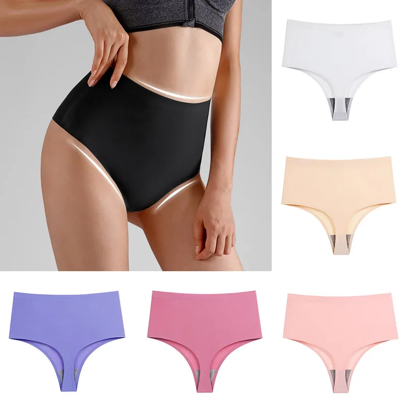 Women's High Waist Thong Seamless Female Ice Silk T pants Panties Comfortable Breathable Underwear Soft G-string Lingerie
Women's High Waist Thong Seamless Female Ice Silk T pants Panties Comfortable Breathable Underwear Soft G-string Lingerie