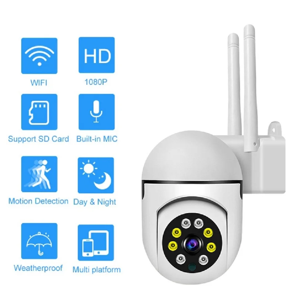 360° 2MP HD Wifi Camera Outdoor AI Human Detection Audio 1080P Wireless Security CCTV Camera P2P Digital Zoom Surveillance
360° 2MP HD Wifi Camera Outdoor AI Human Detection Audio 1080P Wireless Security CCTV Camera P2P Digital Zoom Surveillance