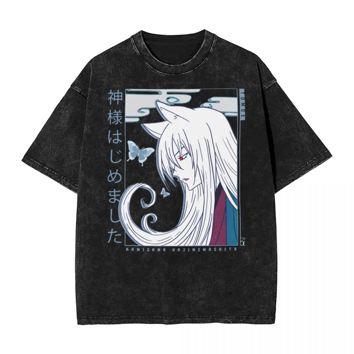 Tomoe Kamisama Kiss футболки хип-хоп Оверсайз Футболки Аниме Манга Ретро Мужские Женские топы уличная одежда Графические футболки