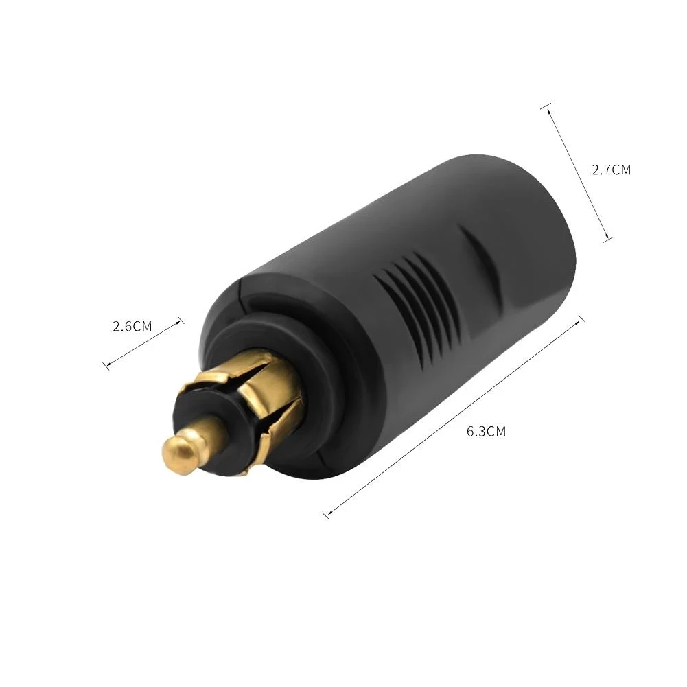 12-24V EU PLUG DIN Socket To Cigarett Lighter Converter Adapter 120W 20A For Any European DIN Socket Motorcycles Accessories
12-24V EU PLUG DIN Socket To Cigarett Lighter Converter Adapter 120W 20A For Any European DIN Socket Motorcycles Accessories