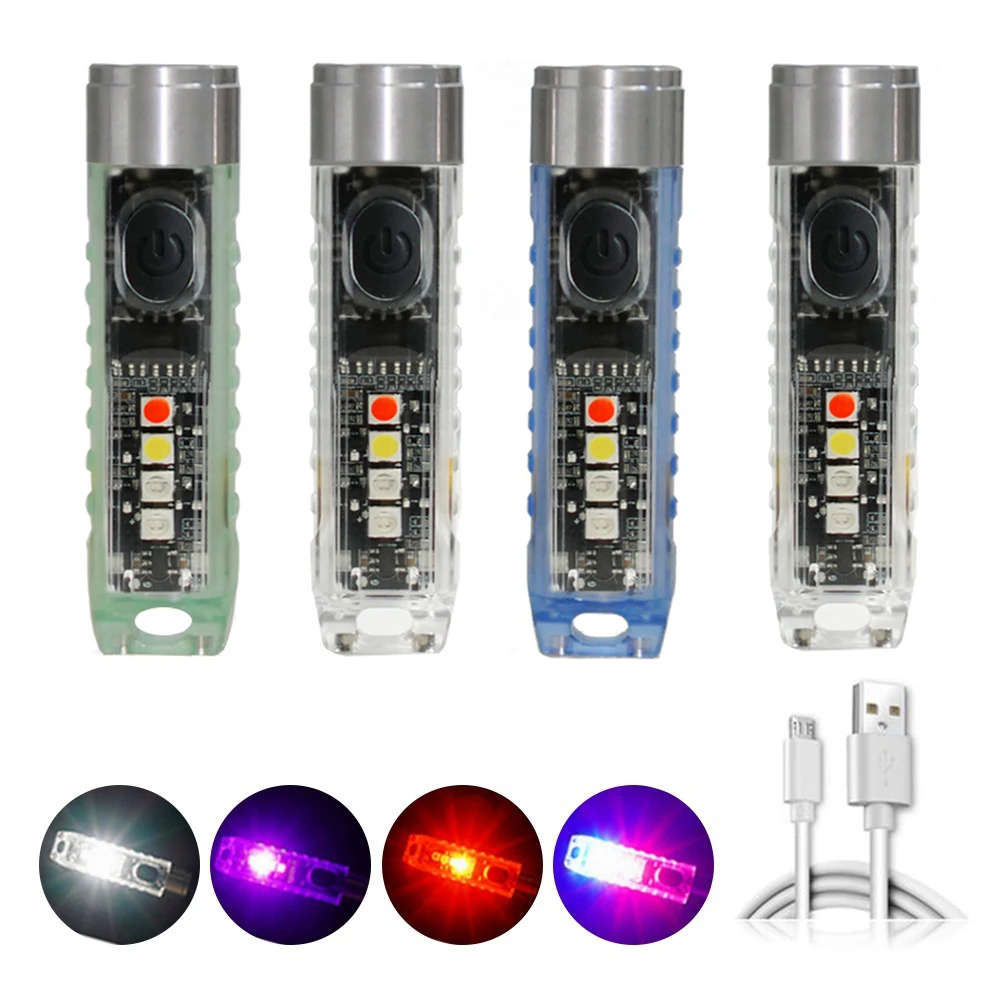 Mini Keychain Pocket Torch USB Rechargeable LED Light Flashlight Lamp Waterproof Portable Light for Emergency Outdoor Camping
Mini Keychain Pocket Torch USB Rechargeable LED Light Flashlight Lamp Waterproof Portable Light for Emergency Outdoor Camping