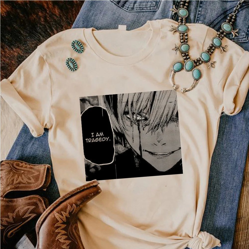Tokyo Ghoul t-shirts women graphic harajuku Japanese top female graphic Japanese clothes
Tokyo Ghoul t-shirts women graphic harajuku Japanese top female graphic Japanese clothes