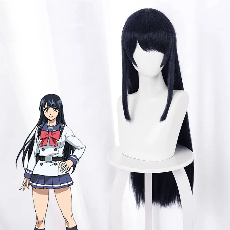 Anime High-Rise Invasion Wigs Honjo Yuri Long Blue Heat Resistant Hair Synthetic Cosplay Wigs + Wig Cap
Anime High-Rise Invasion Wigs Honjo Yuri Long Blue Heat Resistant Hair Synthetic Cosplay Wigs + Wig Cap