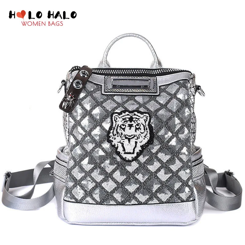 Fashion Backpack Casual Crossbody Bag for Women Personality Shoulder Bag Lingge Sequins High Capacity Designer Bag Pu Leather
Fashion Backpack Casual Crossbody Bag for Women Personality Shoulder Bag Lingge Sequins High Capacity Designer Bag Pu Leather