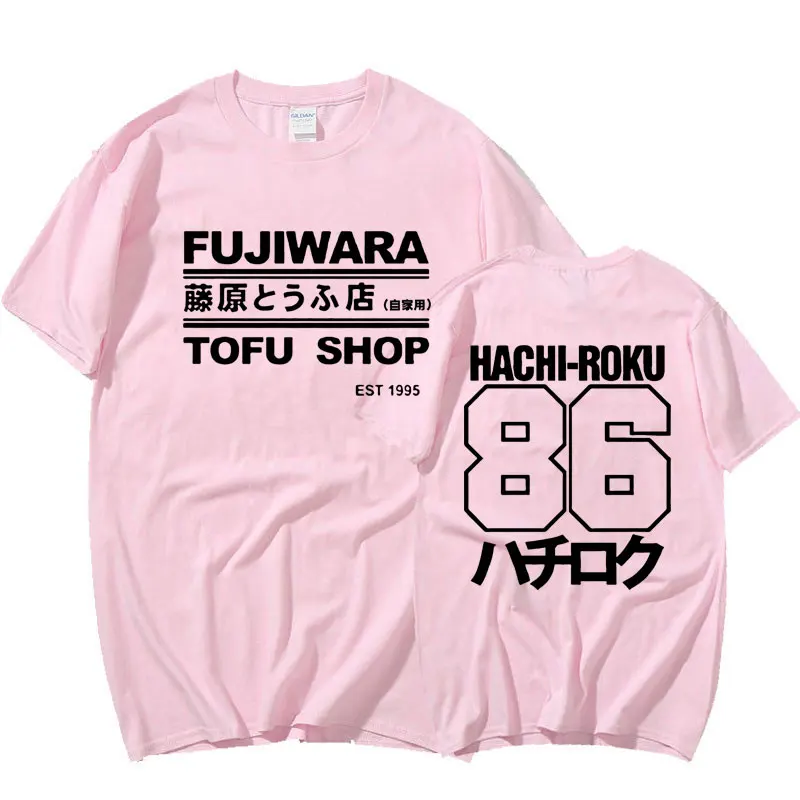 Футболка Initial D для мужчин с изображением манги хачироку дрифта магазин Takumi Fujiwara