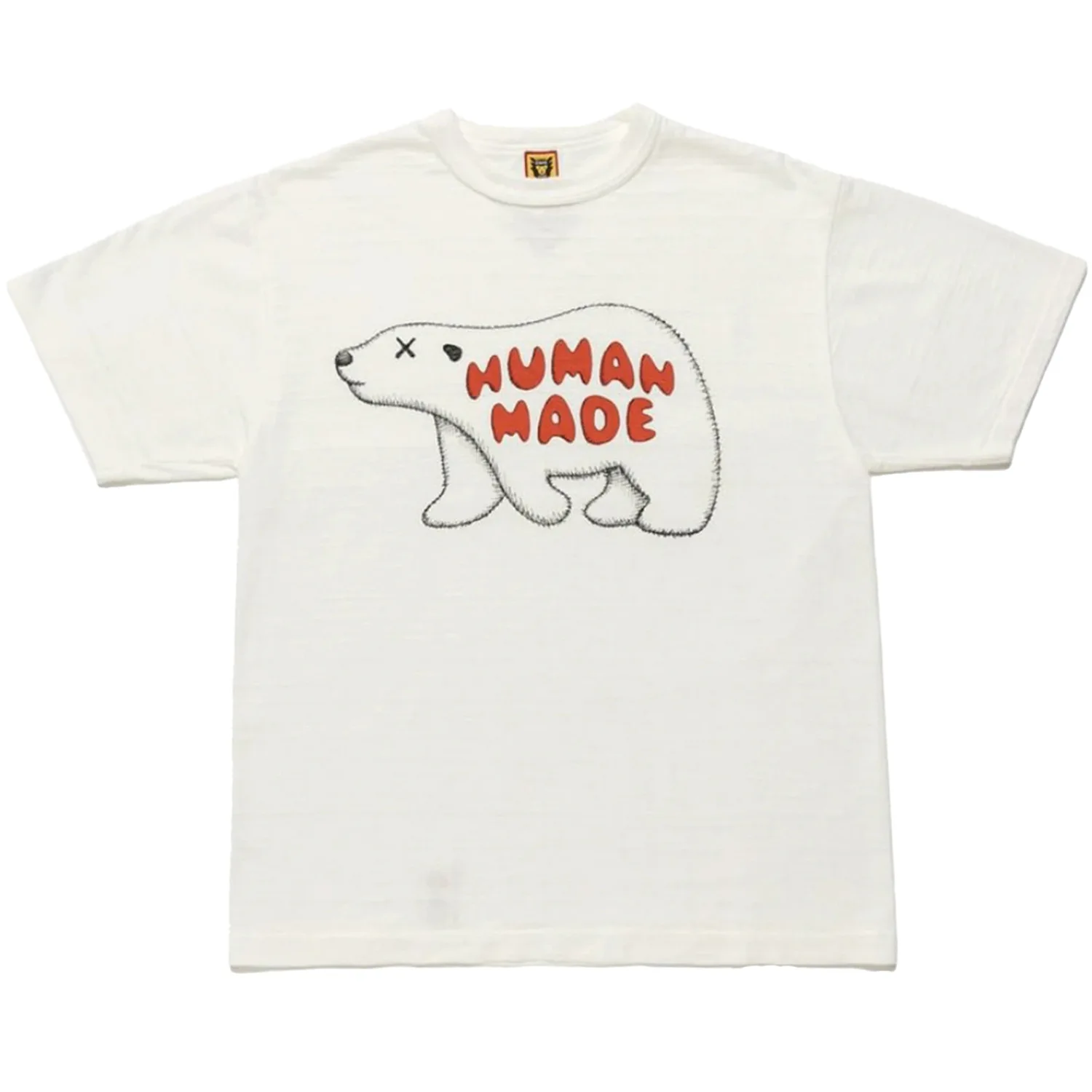 Human Made Round Neck short-sleeved Polar Bear Cartoon Print Men Women Lovers Cotton Loose T-shirt 2023 Summer New
Human Made Round Neck short-sleeved Polar Bear Cartoon Print Men Women Lovers Cotton Loose T-shirt 2023 Summer New