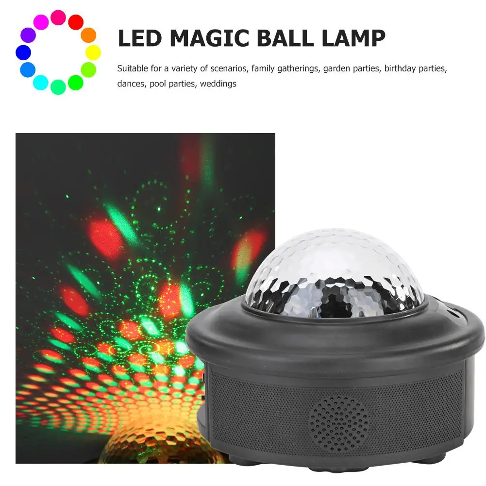 LED Crystal Magic Ball Voice Control Music Stage Projector Party Effect Multiple Patterns Rapid Heat Dissipation Lighting
LED Crystal Magic Ball Voice Control Music Stage Projector Party Effect Multiple Patterns Rapid Heat Dissipation Lighting