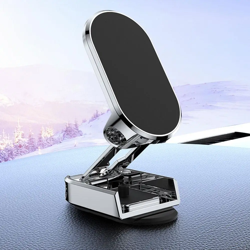 Автомобильная Складная Металлическая магнитная впитывающая Регулируемая вращающаяся стойка для навигации 
Автомобильная Складная Металлическая магнитная впитывающая Регулируемая вращающаяся стойка для навигации