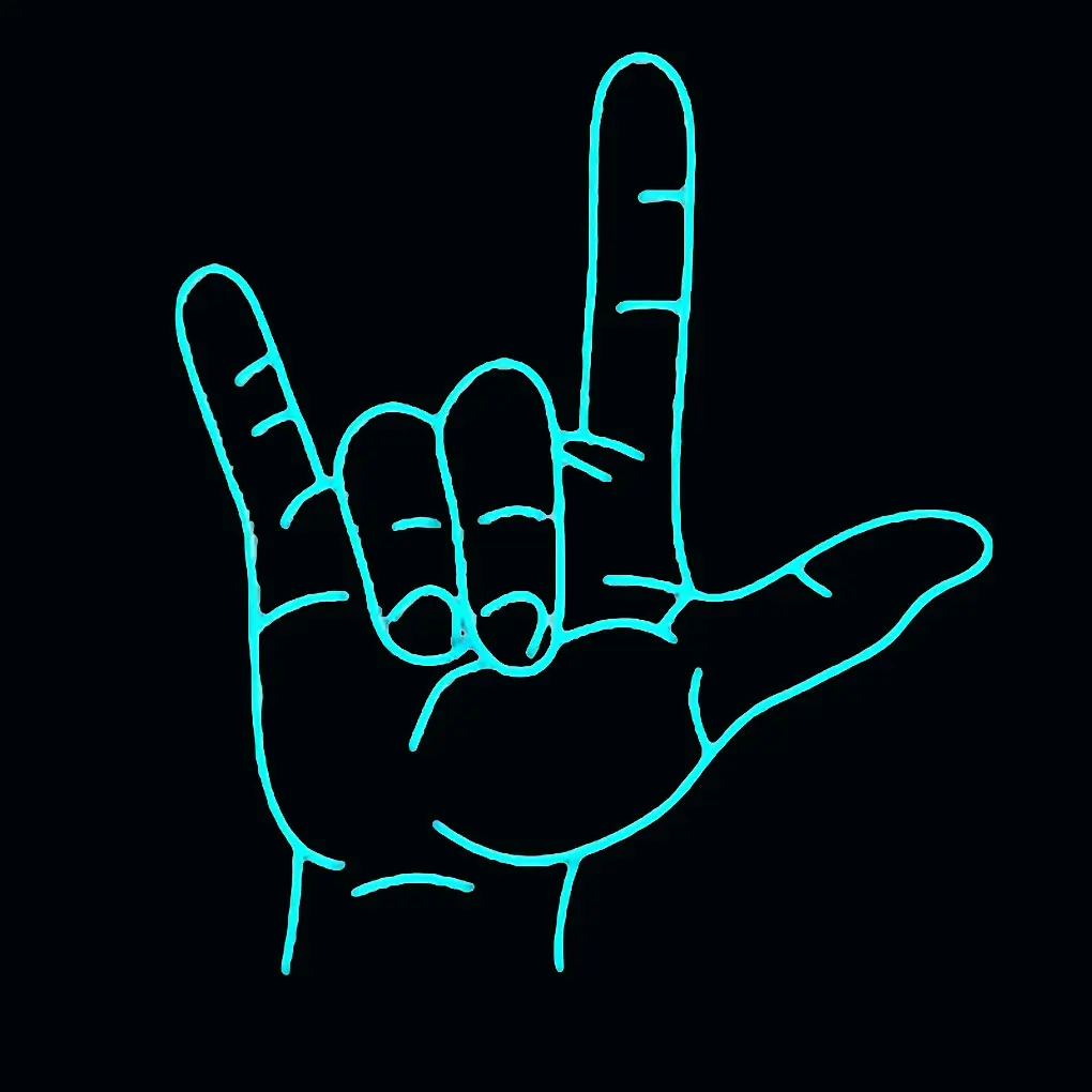 Neon Light Peace Gesture Hand Shape Fashionable Hanging Lamp Waterproof Romantic Lighting Accessory Outdoor Blue 1
Neon Light Peace Gesture Hand Shape Fashionable Hanging Lamp Waterproof Romantic Lighting Accessory Outdoor Blue 1