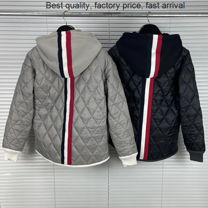 High quality luxury brand 2023 Fashion TB THOM Brand Cotton Clothes Men Cardigan Jacket Loose Solid Striped Hooded Thick Autumn
High quality luxury brand 2023 Fashion TB THOM Brand Cotton Clothes Men Cardigan Jacket Loose Solid Striped Hooded Thick Autumn
