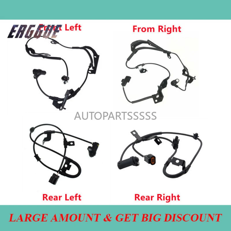 4670A595 4670A596 4670A597 4670A598 MN102573 MN102574 MN102577 MN102578 Wheel Speed Sensor For Mitsubishi L200 Pajero Montero
4670A595 4670A596 4670A597 4670A598 MN102573 MN102574 MN102577 MN102578 Wheel Speed Sensor For Mitsubishi L200 Pajero Montero