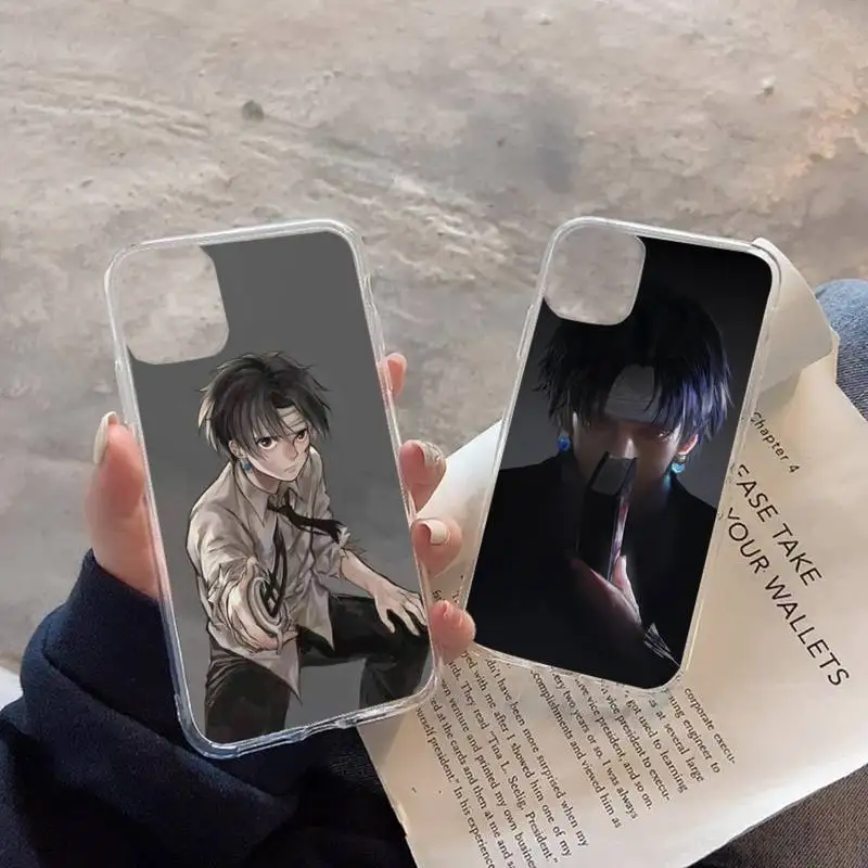 Chrollo Lucilfer Chains HxH anime Phone Case Transparent soft For iphone 12 11 13 7 8 6 s plus x xs xr pro max mini
Chrollo Lucilfer Chains HxH anime Phone Case Transparent soft For iphone 12 11 13 7 8 6 s plus x xs xr pro max mini