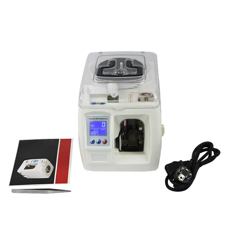 Portable Smart Banknote Binding Machine Foreign Currency Binding Machine English Automatic XD-308 Binding Machine 110V/220V
Portable Smart Banknote Binding Machine Foreign Currency Binding Machine English Automatic XD-308 Binding Machine 110V/220V