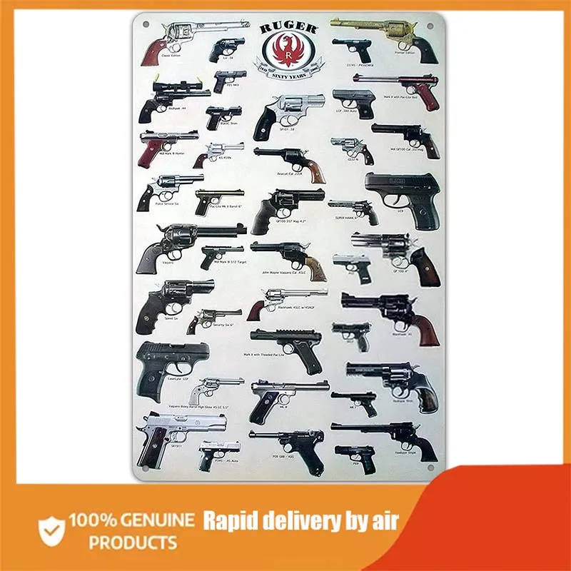 Новинка, забавный винтажный металлический оловянный знак Ruger, настенный знак, плакат для дома, ванной и кафе, бара, паба, уличный Декор
Новинка, забавный винтажный металлический оловянный знак Ruger, настенный знак, плакат для дома, ванной и кафе, бара, паба, уличный Декор