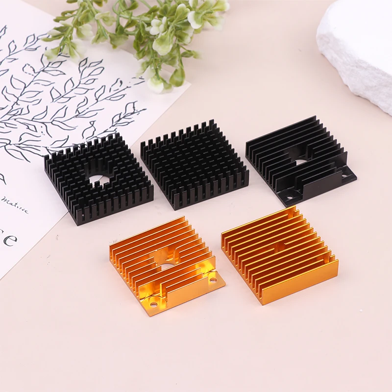 1pc 3D Printer Aluminum Motor Heatsink Black Gold Radiator 4x4x1cm For 42 Stepper Motor MK7/MK8 Extruder Heat Sink Accessories
1pc 3D Printer Aluminum Motor Heatsink Black Gold Radiator 4x4x1cm For 42 Stepper Motor MK7/MK8 Extruder Heat Sink Accessories