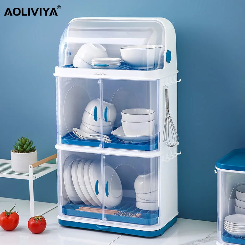 2023 Year AOLIVIYA Kitchen Dish Storage Rack Insect-proof Belt Cover Multi-layer Tableware Storage Box Plastic Plate Drain Rack
2023 Year AOLIVIYA Kitchen Dish Storage Rack Insect-proof Belt Cover Multi-layer Tableware Storage Box Plastic Plate Drain Rack