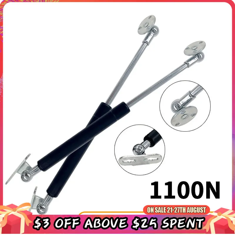 2pcs 1100N Gas Struts Bonnet Hood Trunk Tailgate Shock Lift Strut Support Bar Gas Spring 300-600mm For Bus Bed Truck Boat Window
2pcs 1100N Gas Struts Bonnet Hood Trunk Tailgate Shock Lift Strut Support Bar Gas Spring 300-600mm For Bus Bed Truck Boat Window