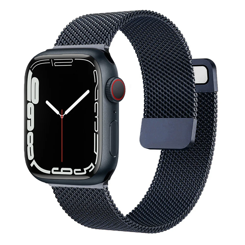 Strap For Apple watch band 45mm 41mm 44mm 40mm 38mm 42mm metal Magnetic correa Accessories bracelet for iWatch series 7 6 SE 5 3
Strap For Apple watch band 45mm 41mm 44mm 40mm 38mm 42mm metal Magnetic correa Accessories bracelet for iWatch series 7 6 SE 5 3