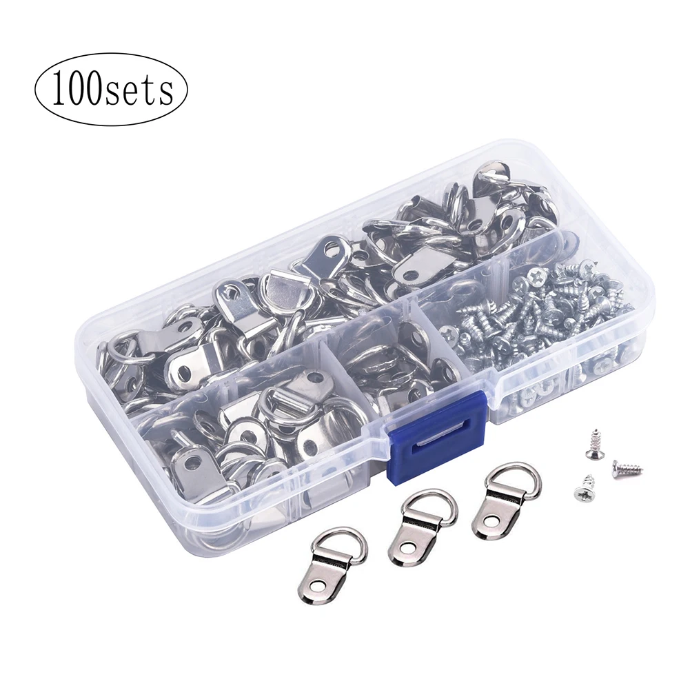 100 Set Photo Frame Mounting Accessories Easy Installation for Wall Mounting the Photo Wall Mount
100 Set Photo Frame Mounting Accessories Easy Installation for Wall Mounting the Photo Wall Mount