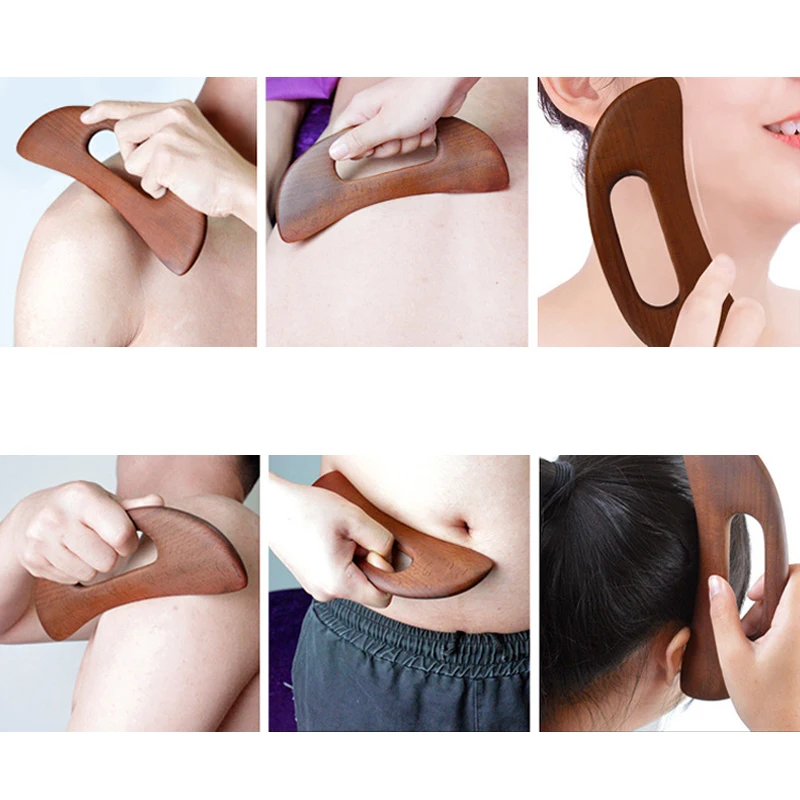 Wooden Therapy Massage Scraping Board Lymphatic Drainage Slimming Gua Sha Scraper for Back Leg Arm Neck Shoulder Therapy Tools 
Wooden Therapy Massage Scraping Board Lymphatic Drainage Slimming Gua Sha Scraper for Back Leg Arm Neck Shoulder Therapy Tools