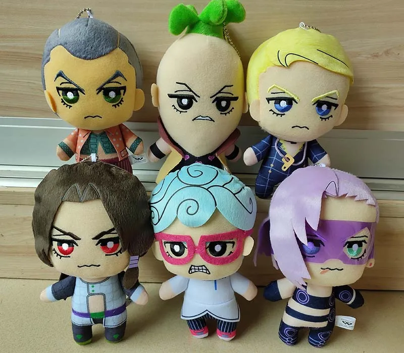 JoJos Bizarre Adventure Part 5 Tomonui Plush Doll Prosciutto Formaggio Ghiaccio Illuso Melone
JoJos Bizarre Adventure Part 5 Tomonui Plush Doll Prosciutto Formaggio Ghiaccio Illuso Melone