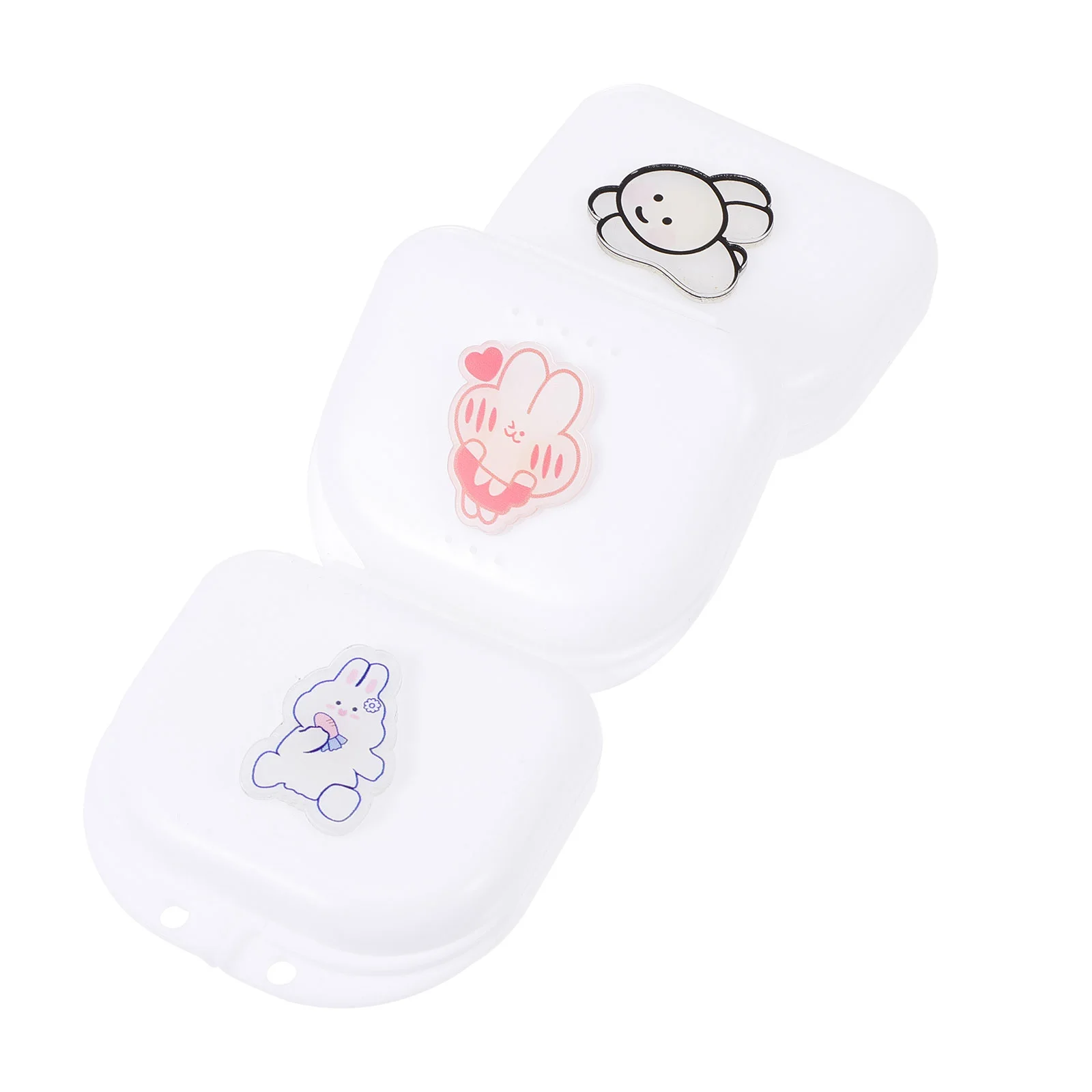 3Pcs Retainer Case Mouth Guard Case Portable Braces Case Holder Denture Storage Boxes with Vent Holes for Home Travel White
3Pcs Retainer Case Mouth Guard Case Portable Braces Case Holder Denture Storage Boxes with Vent Holes for Home Travel White