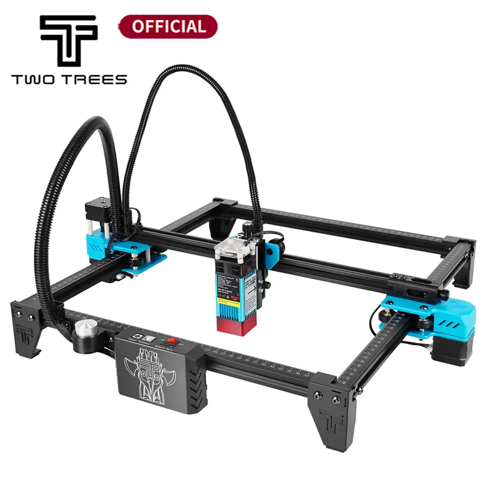 

TwoTrees TTS-55 Powerful Laser Engraver With Wifi Offline Control 80W Laser Engraving Machine 450±5nm Blue Light 40W Cnc Machine