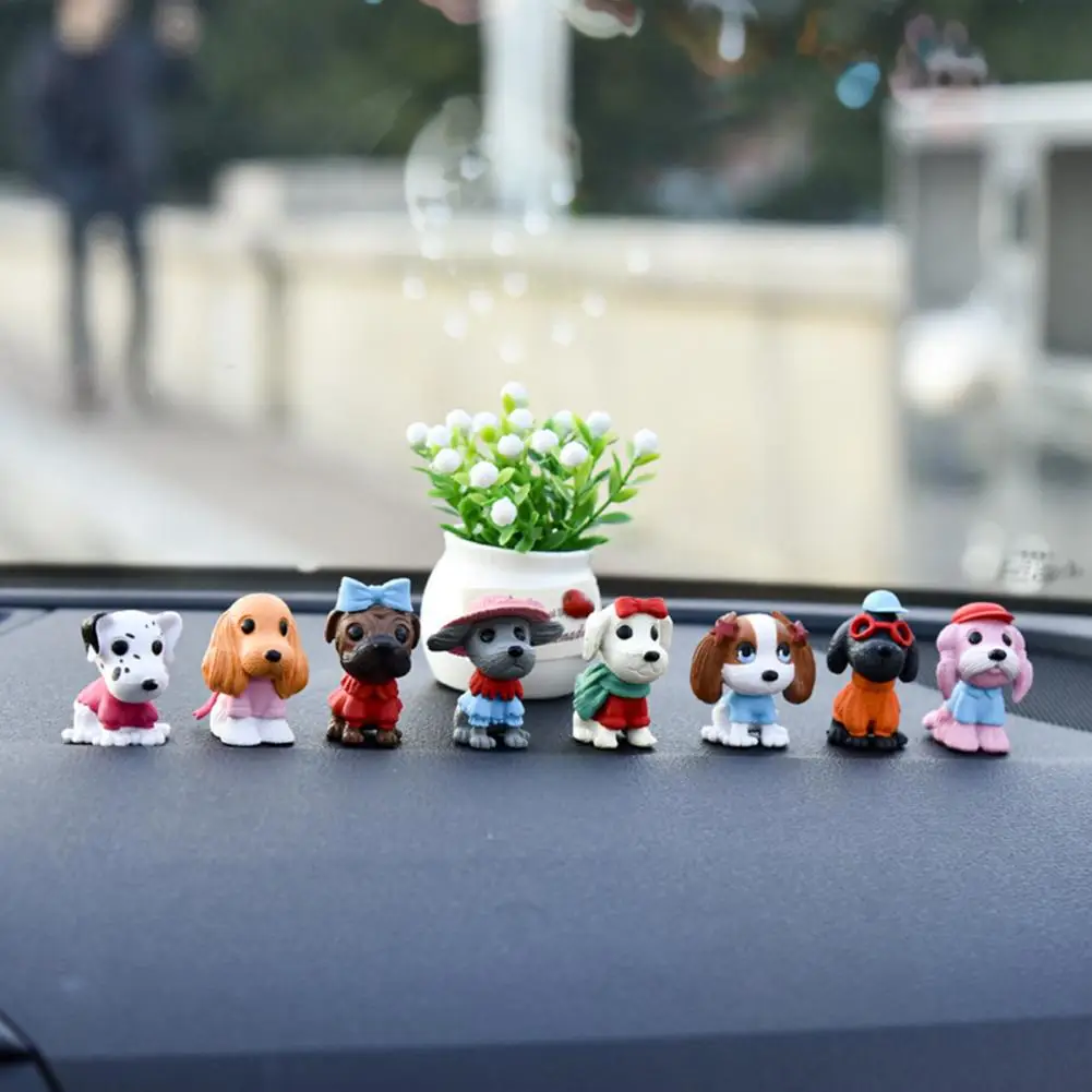 Car Decoration 8Pcs Funny Fine Workmanship Accessory Cute Miniature Dog Figure Animal Dog Characters Toy for Home 
Car Decoration 8Pcs Funny Fine Workmanship Accessory Cute Miniature Dog Figure Animal Dog Characters Toy for Home