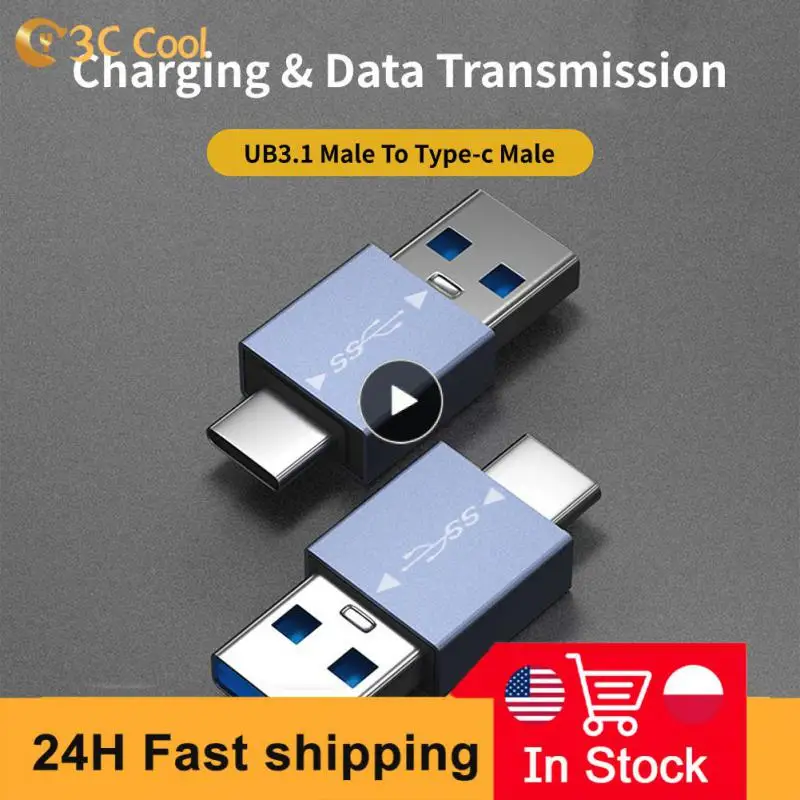 1~10PCS 3.1 To Type-C OTG Adapter 90 Degree Elbow Fast Charging Charger Converter USB3.1 To USBC Data Adapter 10Gbps For Macbook
1~10PCS 3.1 To Type-C OTG Adapter 90 Degree Elbow Fast Charging Charger Converter USB3.1 To USBC Data Adapter 10Gbps For Macbook