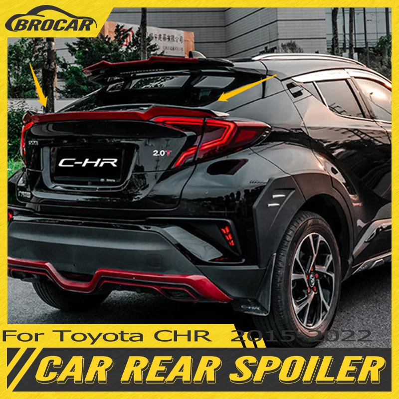 Для Toyota CHR C-HR 2015-2022 АБС-пластик углеродное волокно внешний вид Средний спойлер задний Багажник крыло губа Модификация аксессуары
Для Toyota CHR C-HR 2015-2022 АБС-пластик углеродное волокно внешний вид Средний спойлер задний Багажник крыло губа Модификация аксессуары