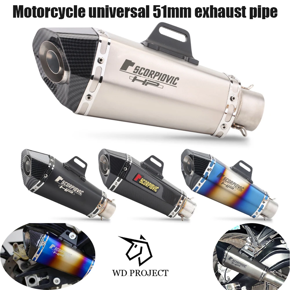 For S1000RR NINJA400 Z400 KRL650 Z650 CRF Modified Conical Hexagonal Exhaust 51MM Universal Motorcycle ATV Modified Exhaust Pipe
For S1000RR NINJA400 Z400 KRL650 Z650 CRF Modified Conical Hexagonal Exhaust 51MM Universal Motorcycle ATV Modified Exhaust Pipe